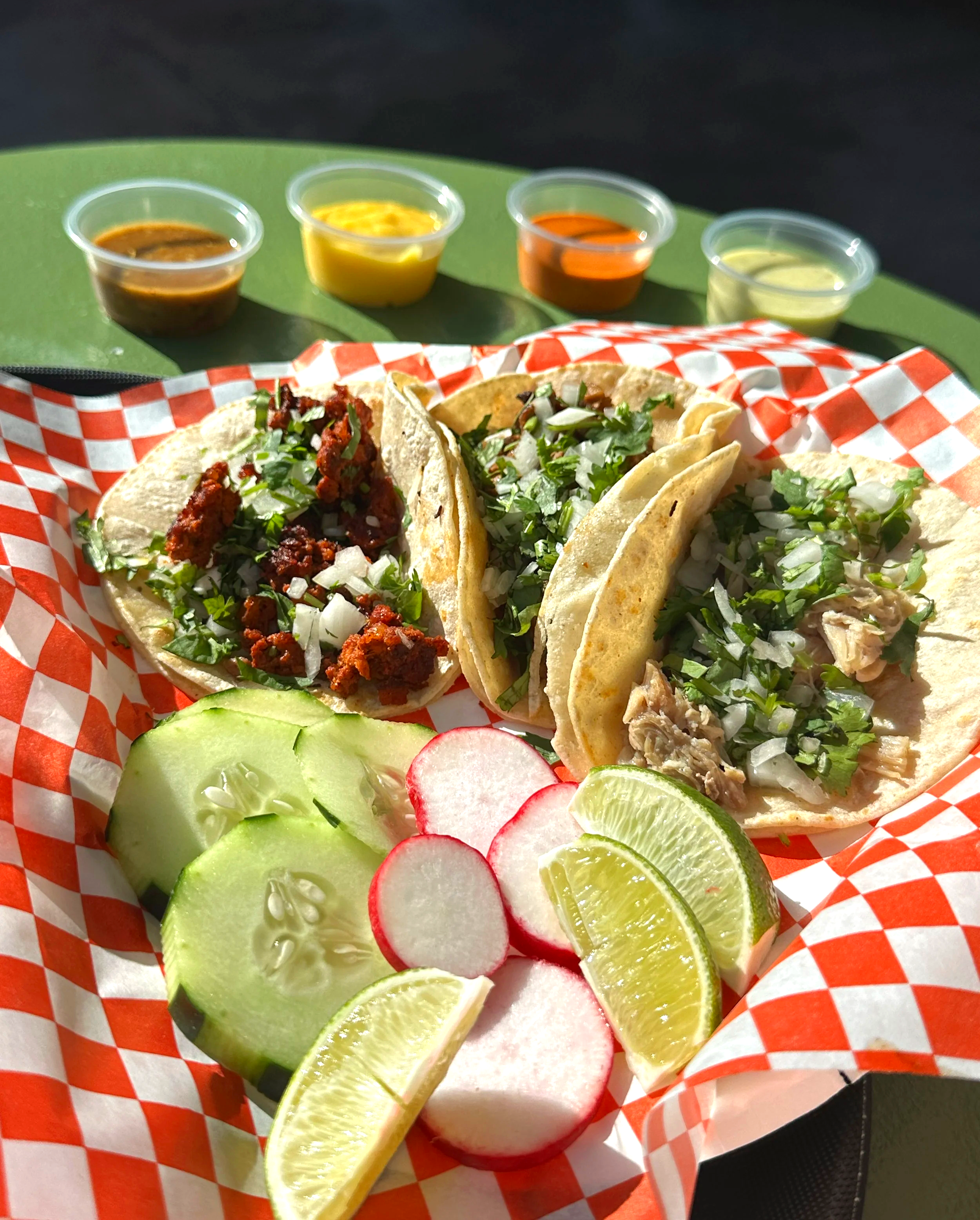Taco Day ARTS tacos and salsas